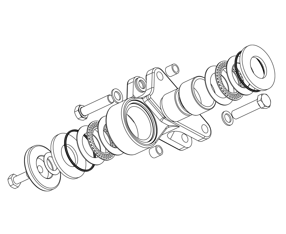 Palatov-Designed Ariel Atom Bellcrank Upgrade Kit
